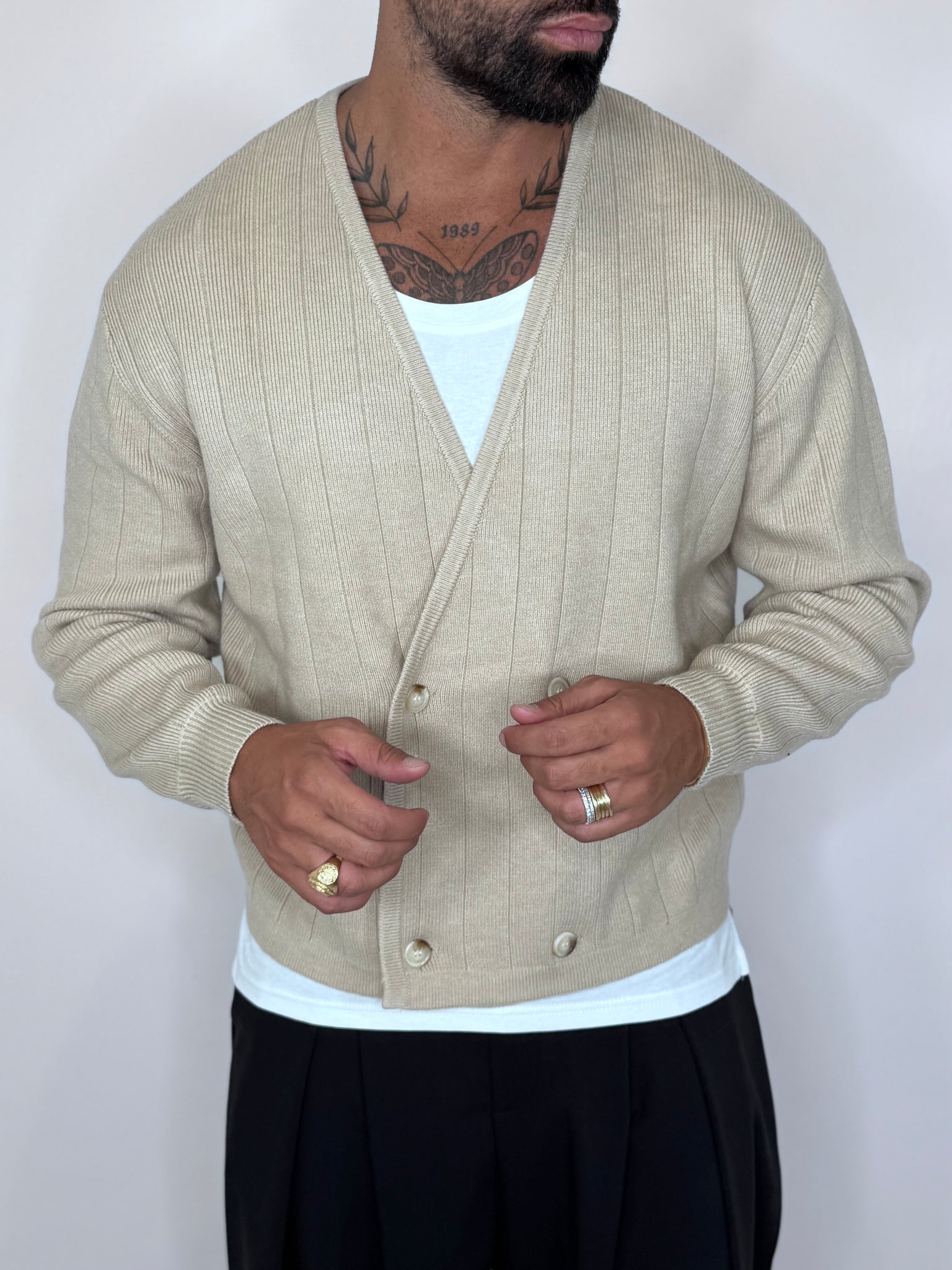 Cardigan Crop fit