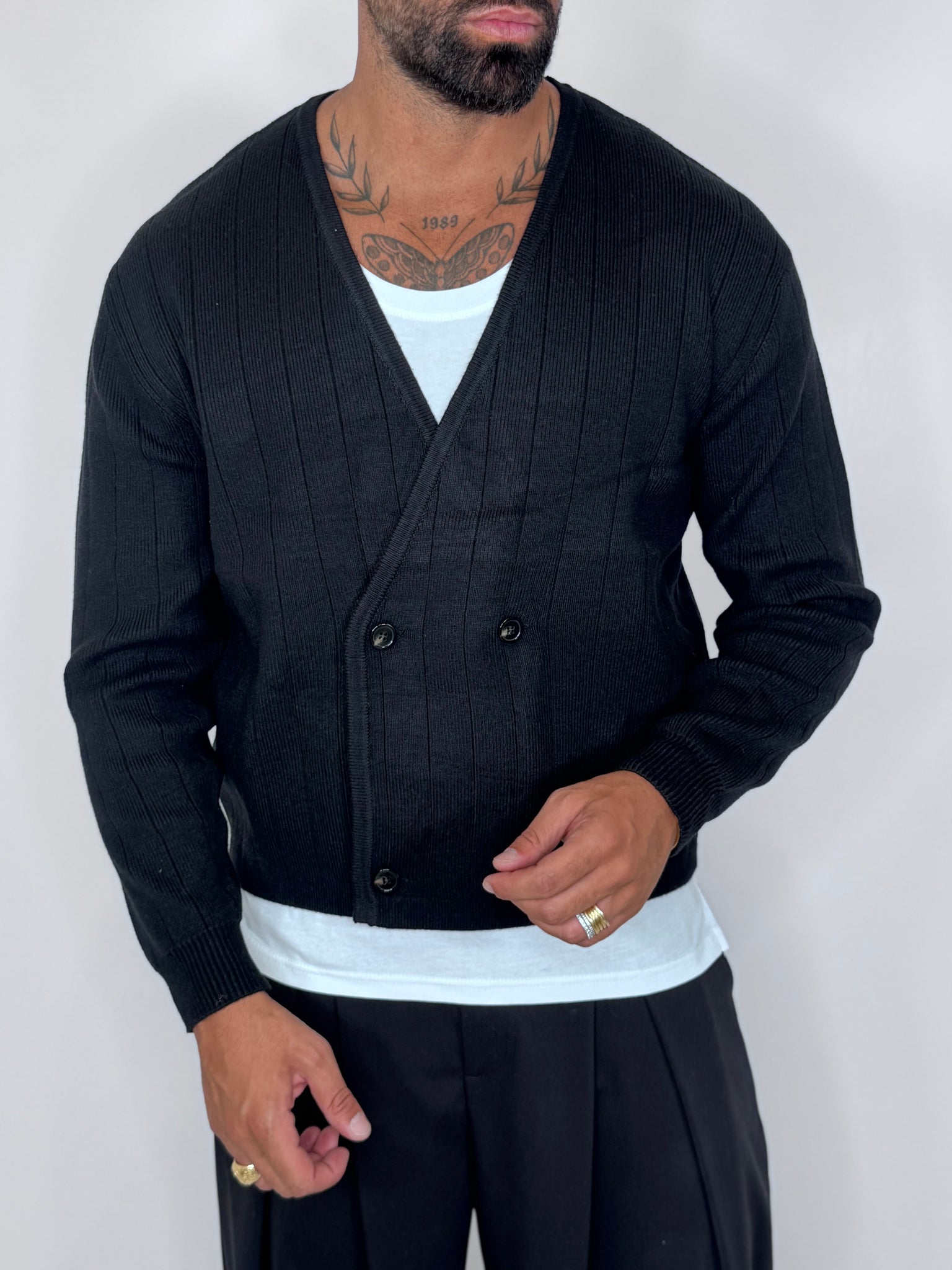 Cardigan Crop fit