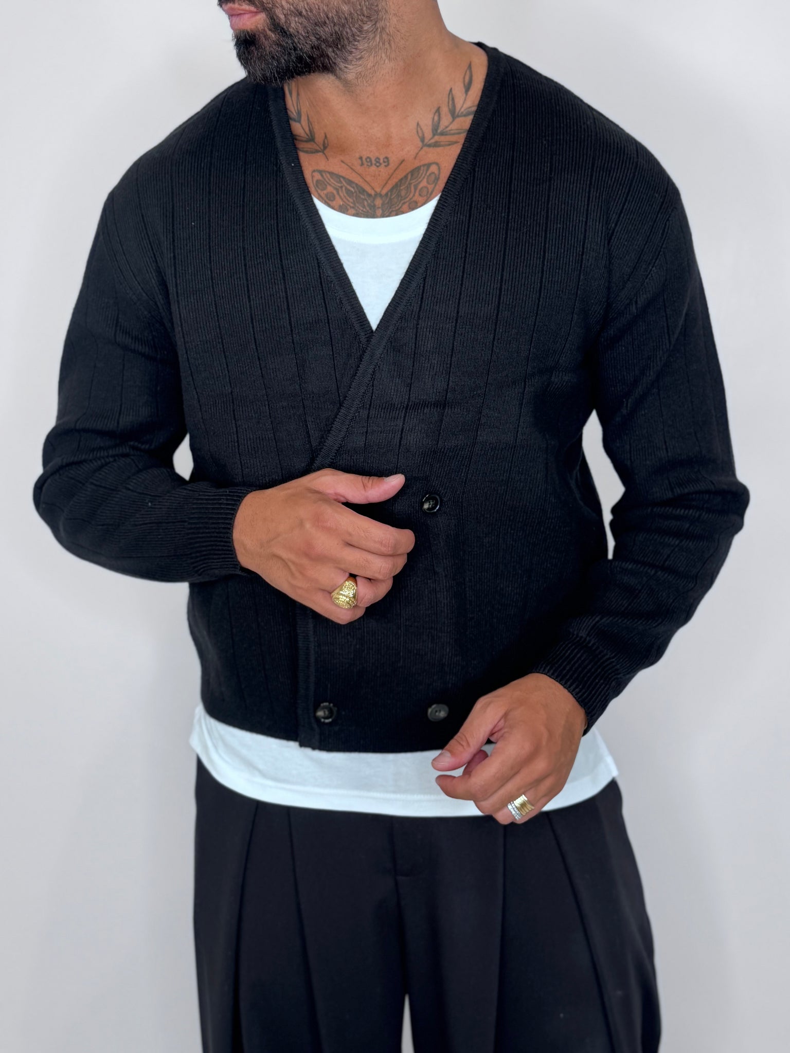 Cardigan Crop fit