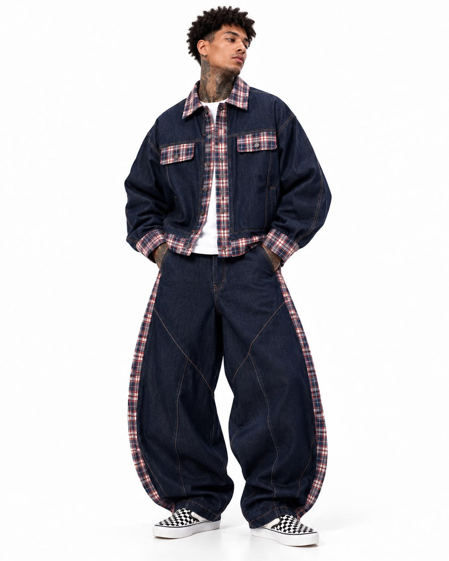 COORDINATO DENIM CONTRAST