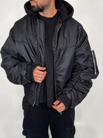 Bomber con manica a riccio - lab22shop